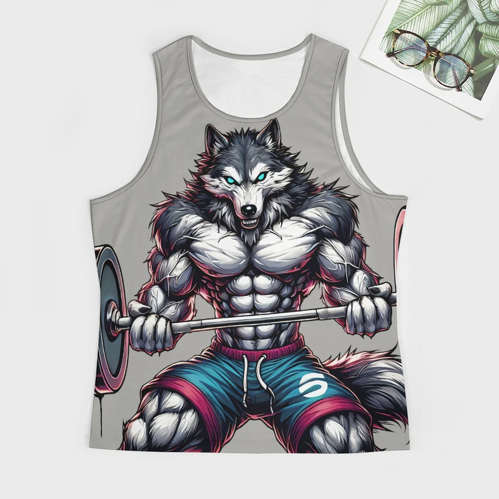 Men's Full print tank top