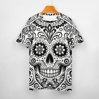 Camiseta de algodón para hombre con estampado completo