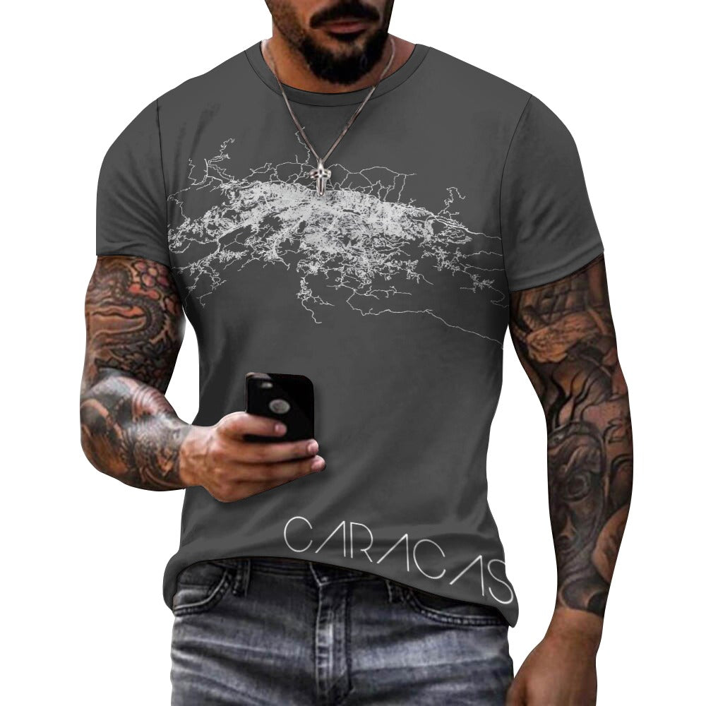 Camiseta de algodón para hombre