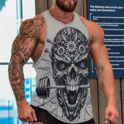 Men's Full print tank top