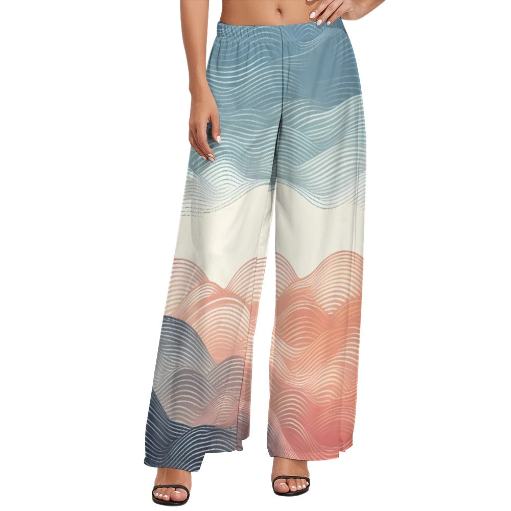 Women's Personalized Wide Leg Pants