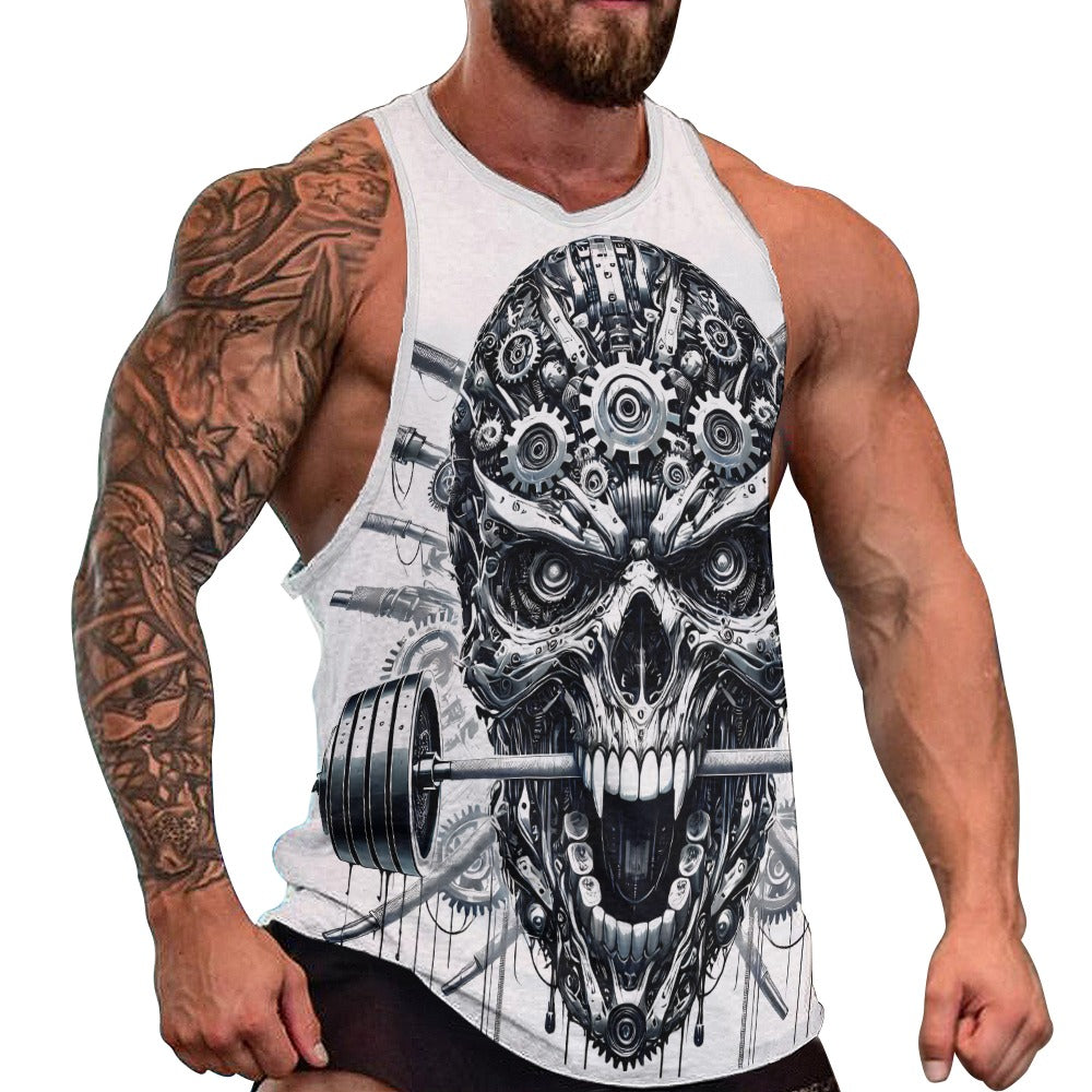 Men's Full print tank top