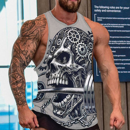 Men's Full print tank top