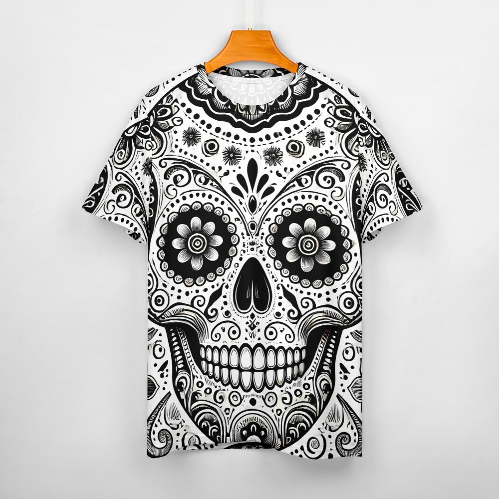 Camiseta de algodón para hombre con estampado completo