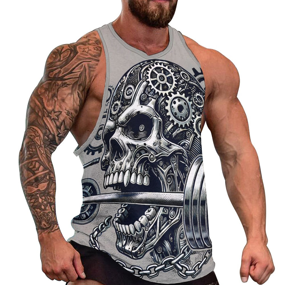 Men's Full print tank top