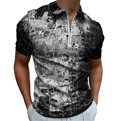 Camisa polo de manga corta