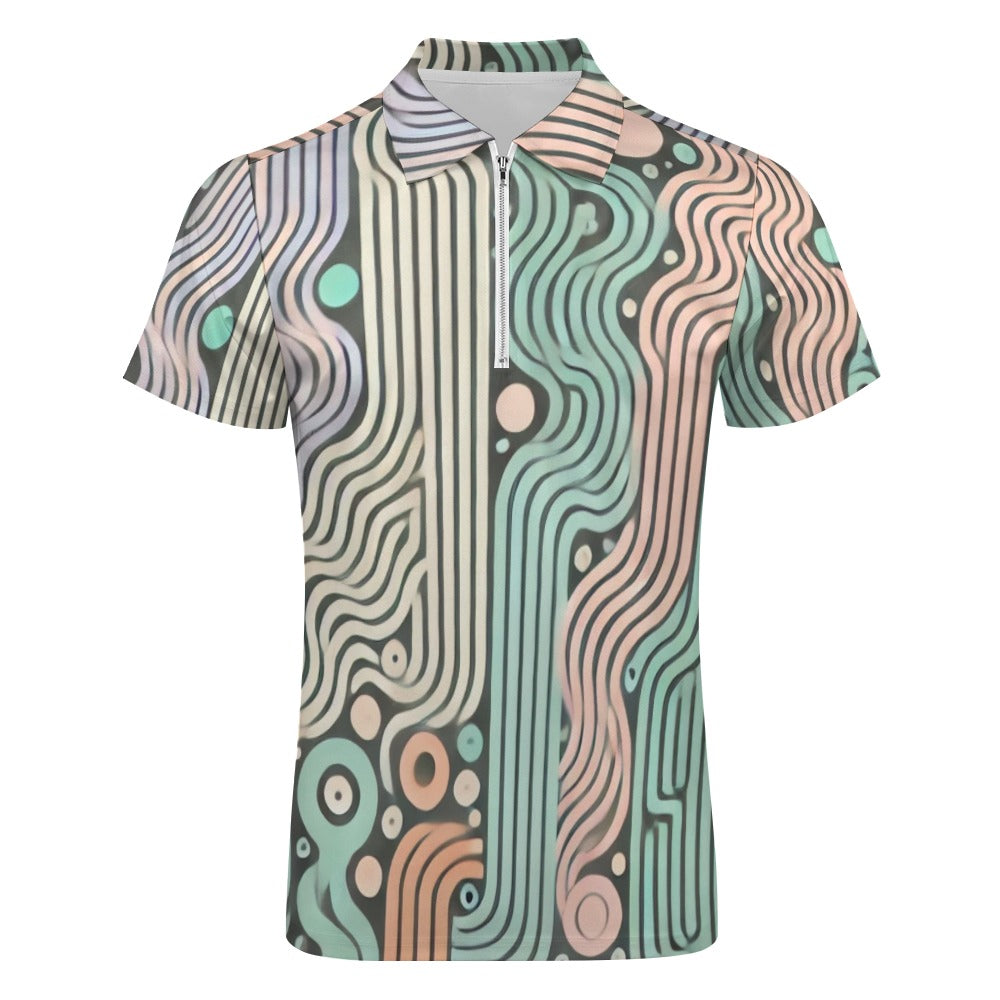 Camisa polo de manga corta