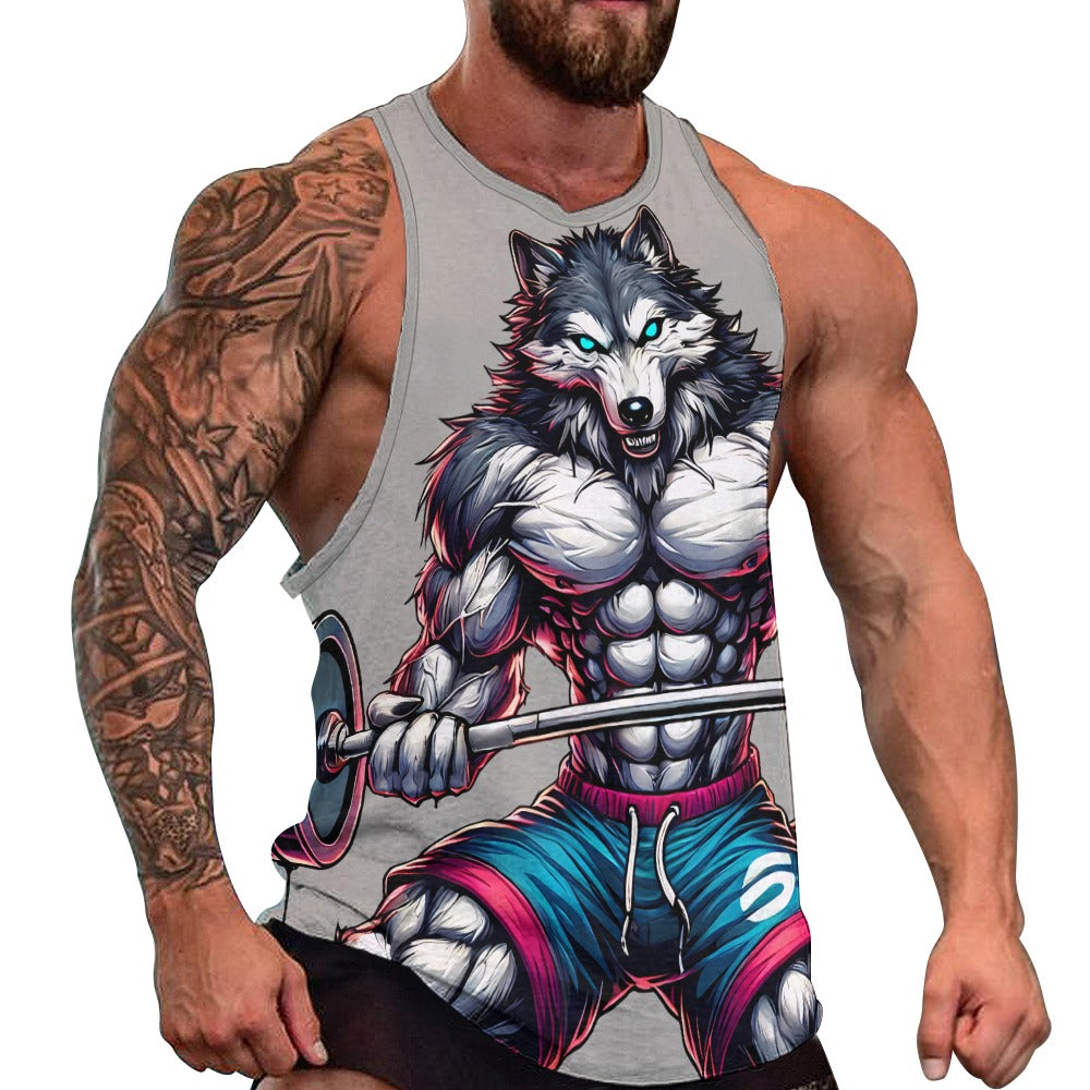 Men's Full print tank top