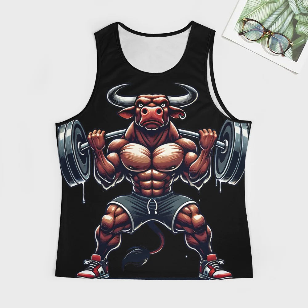 Men's Full print tank top