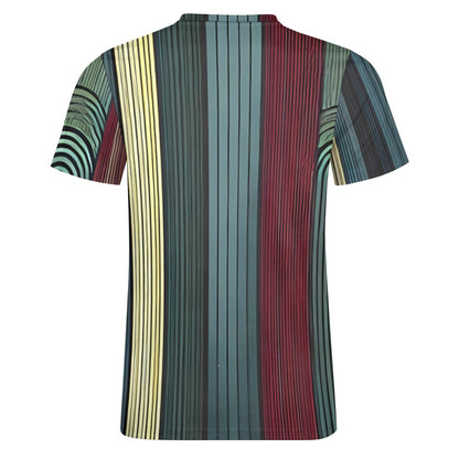 Camiseta de algodón para hombre con estampado completo