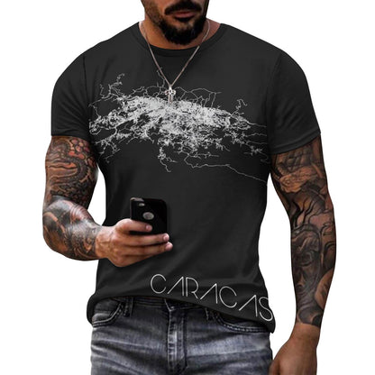 Camiseta de algodón para hombre