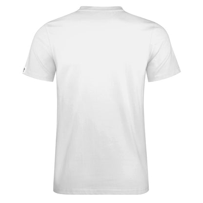 Camiseta de algodón para hombre con estampado frontal