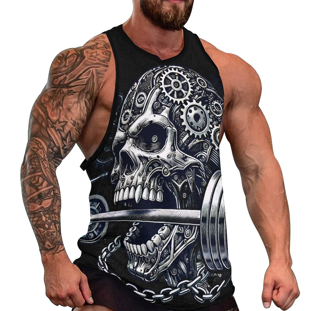 Men's Full print tank top