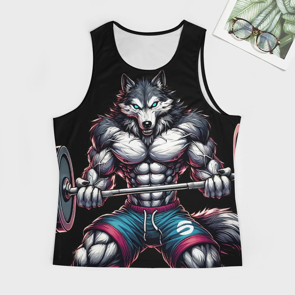 Men's Full print tank top