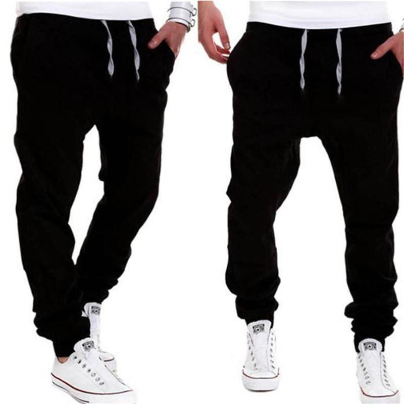 Pantalones harén para hombre 