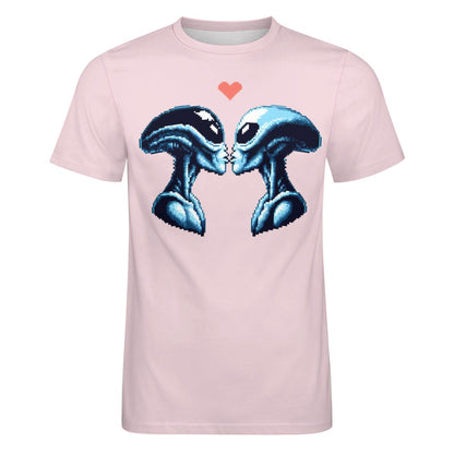 Camiseta de algodón para hombre con estampado frontal