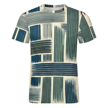 Camiseta de algodón para hombre con estampado completo