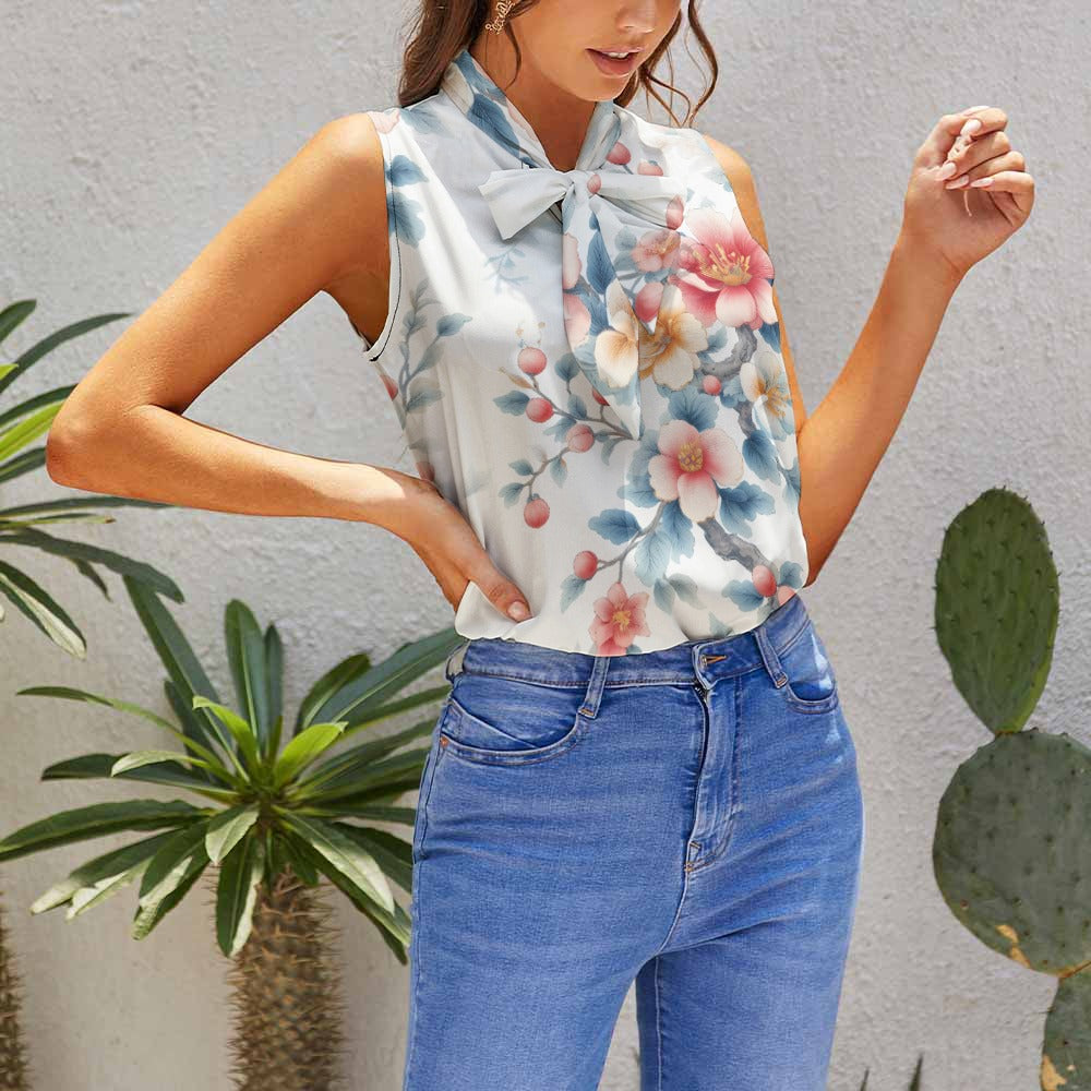 Summer Ladies Sleeveless Top