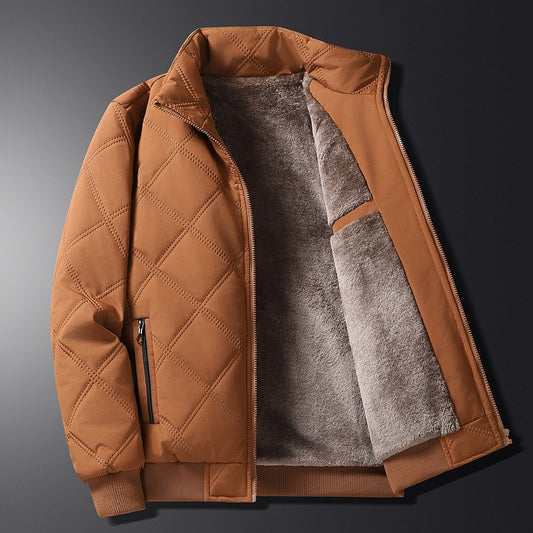 Chaqueta informal de algodón de otoño e invierno para hombres