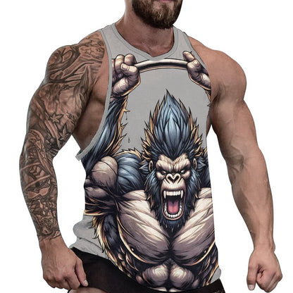 Men's Full print tank top