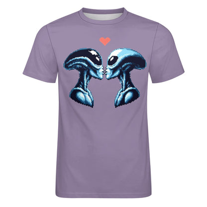 Camiseta de algodón para hombre con estampado frontal