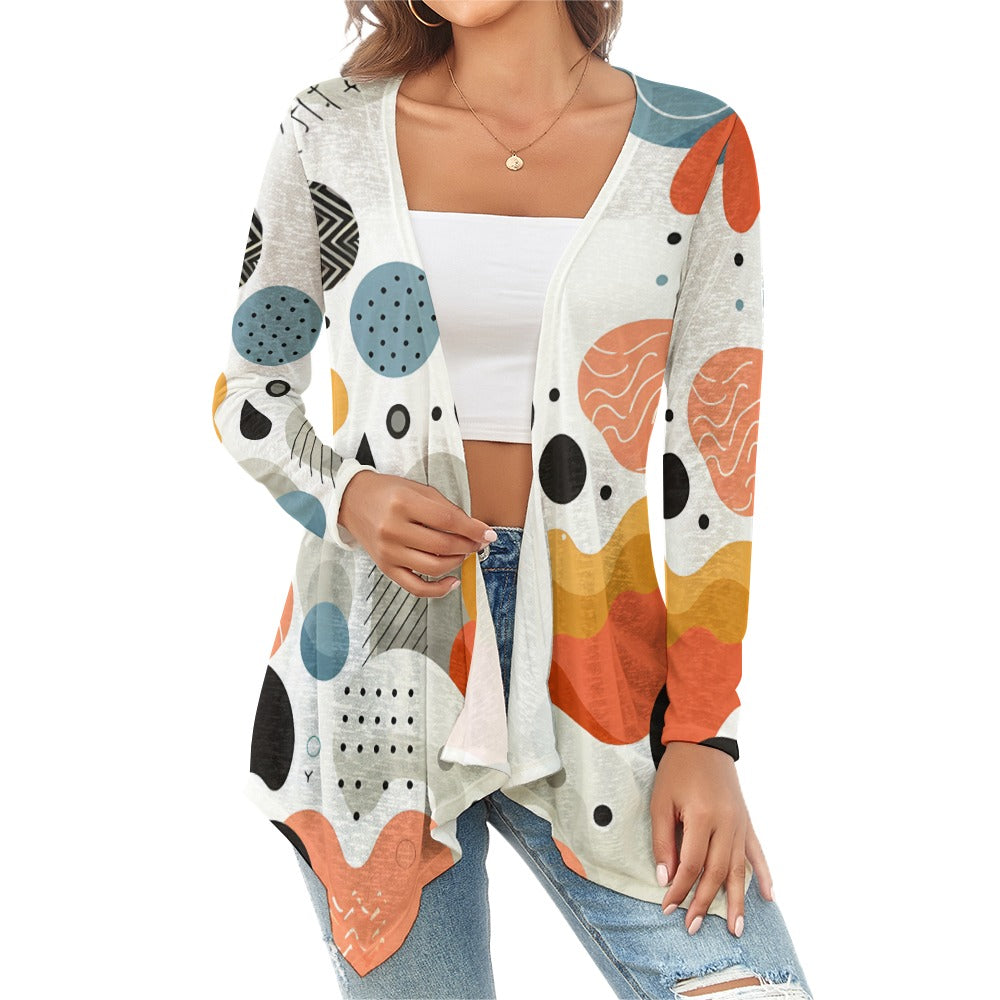 Women's knitted cardigan