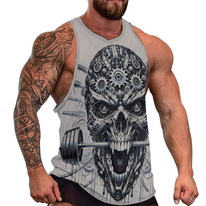 Men's Full print tank top