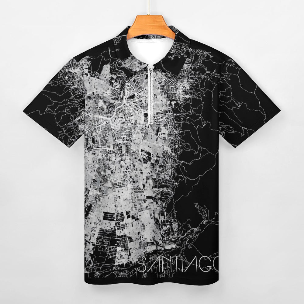 Camisa polo de manga corta