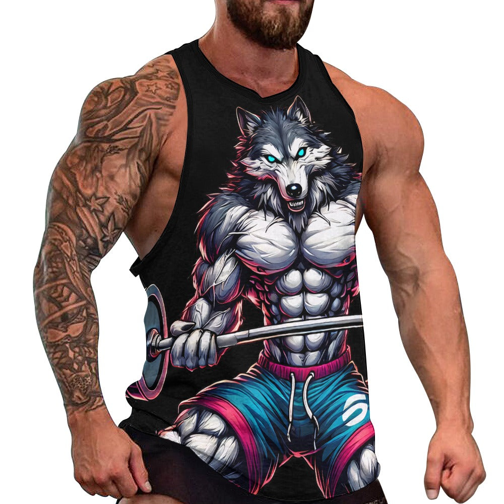 Men's Full print tank top