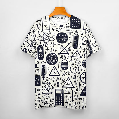 Camiseta de algodón para hombre con estampado completo