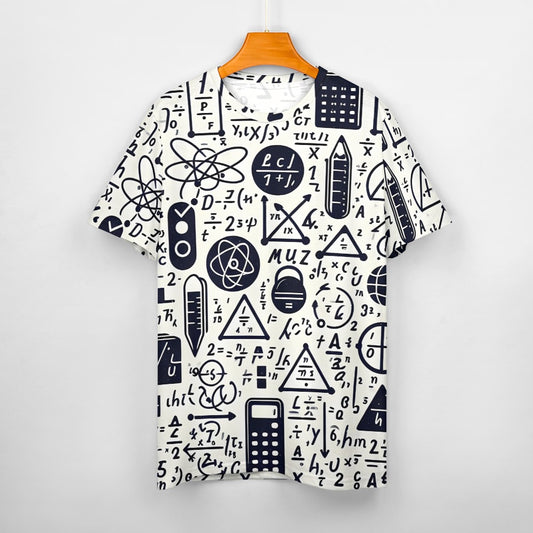 Camiseta de algodón para hombre con estampado completo