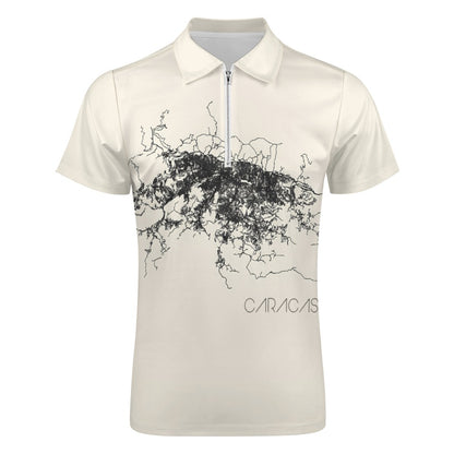 Camisa polo de manga corta