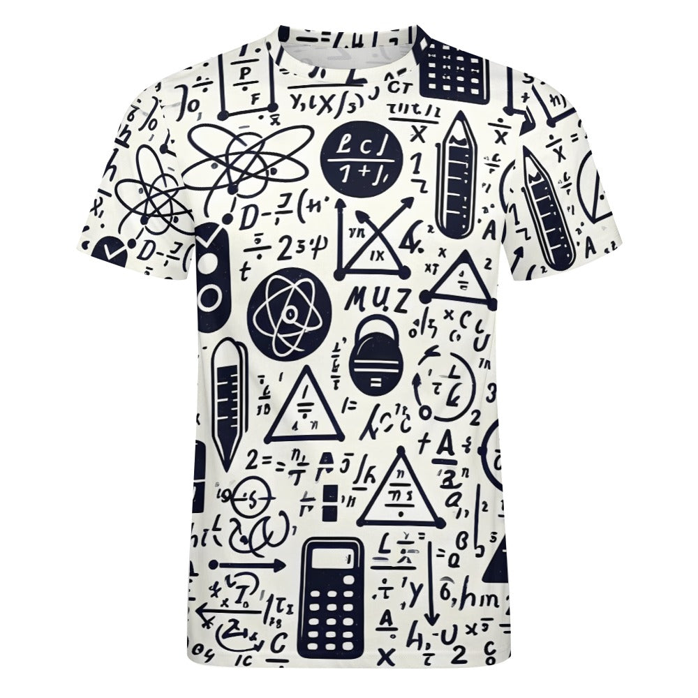 Camiseta de algodón para hombre con estampado completo